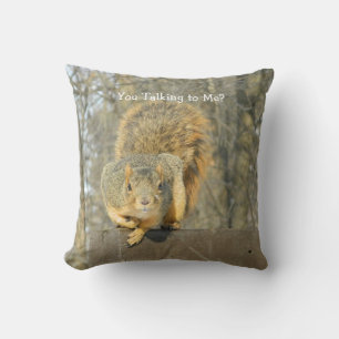 Eichhörnchen (Redest du?) Kissen