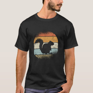 Eichhörnchen Retrodesign T-Shirt