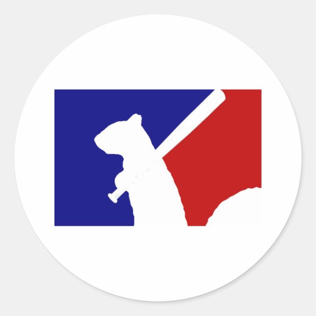 Eichhörnchen Runder Aufkleber (Vorderseite)