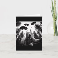 Eichhörnchen-Selfie mit Alien-Ufo Lustig für Männe