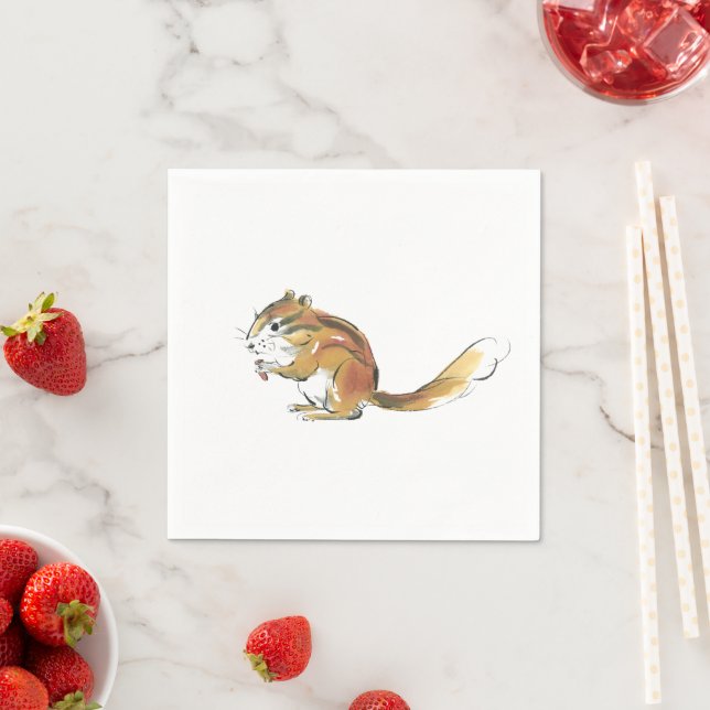 Eichhörnchen Serviette (Beispiel)