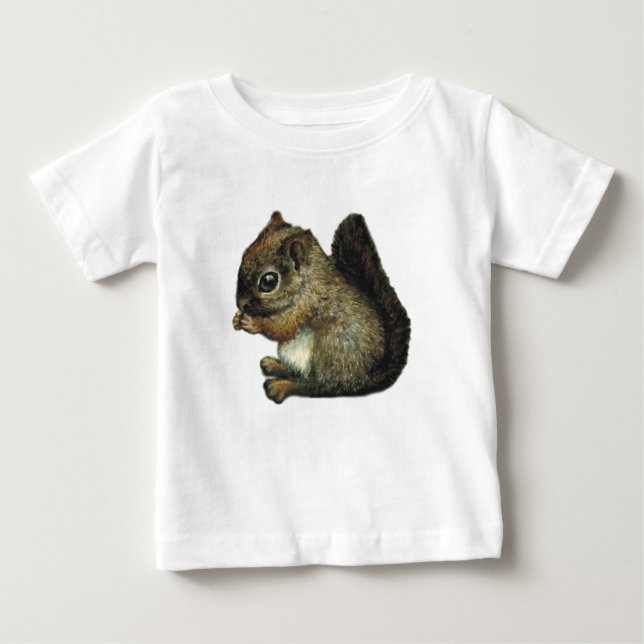 Eichhörnchen-Shirt Baby T-shirt (Vorderseite)