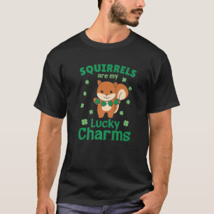 Eichhörnchen sind meine Glücksbringer St Paddy's D T-Shirt