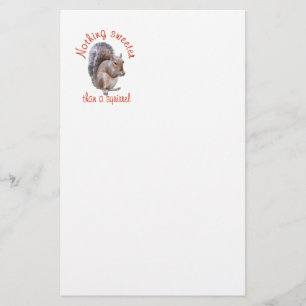 Eichhörnchen sind süß briefpapier