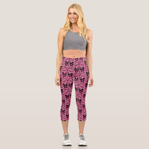 Eichhörnchen Skandinavische Volkskunst Capri Leggings