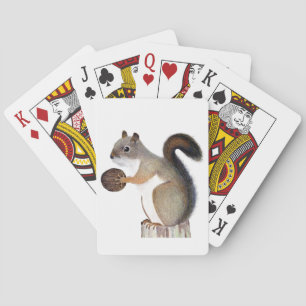 Eichhörnchen Spielkarten