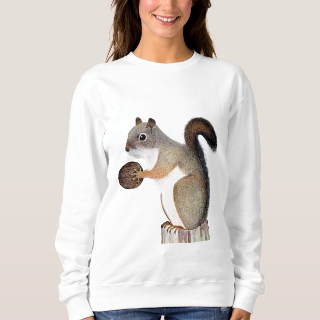 Eichhörnchen Sweatshirt (Vorderseite)
