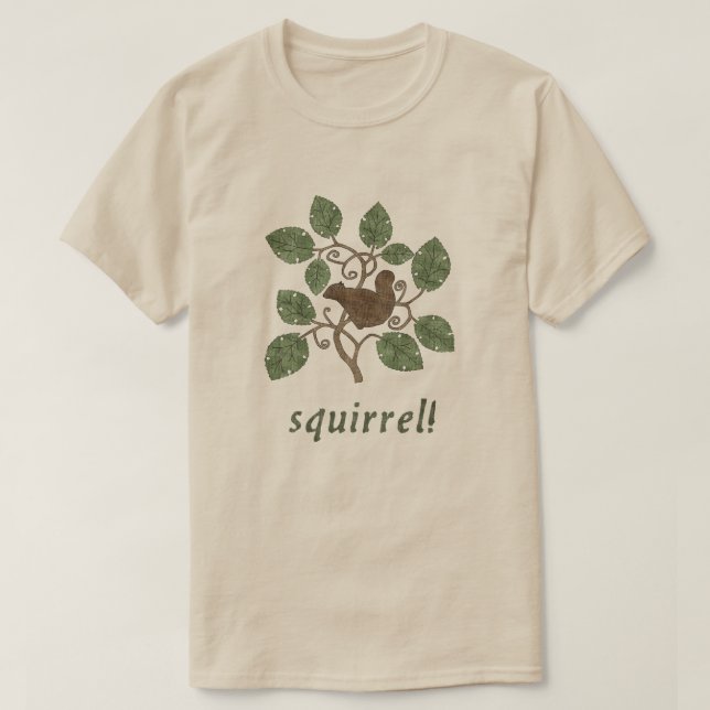 Eichhörnchen! T-Shirt (Design vorne)