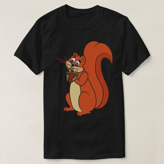 Eichhörnchen T-Shirt (Design vorne)