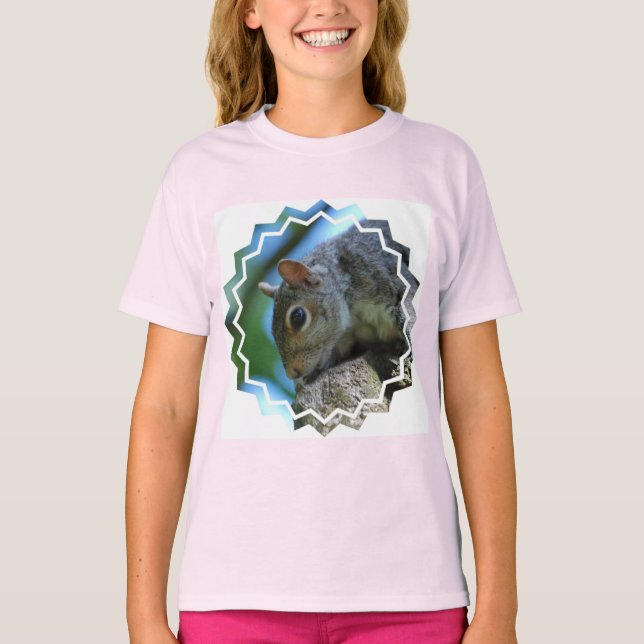 Eichhörnchen-T - Shirt (Vorderseite)