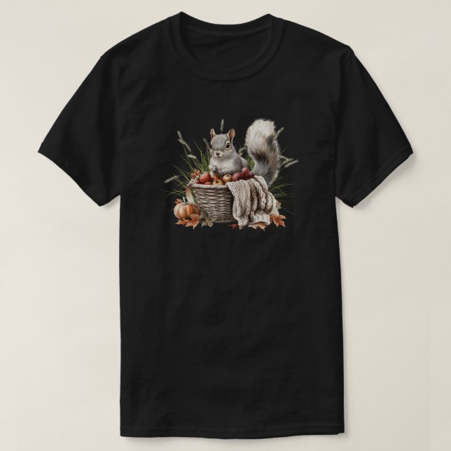 Eichhörnchen-T - Shirt (Design vorne)