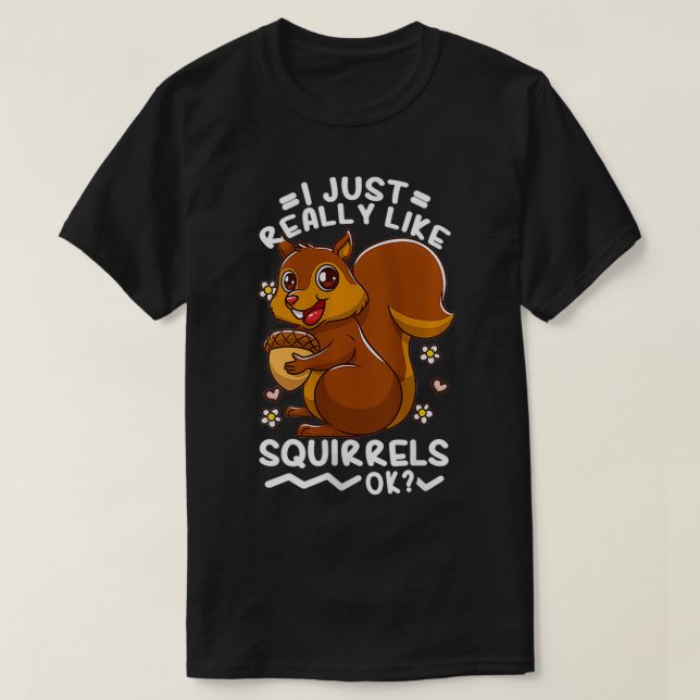 Eichhörnchen T-Shirt (Design vorne)