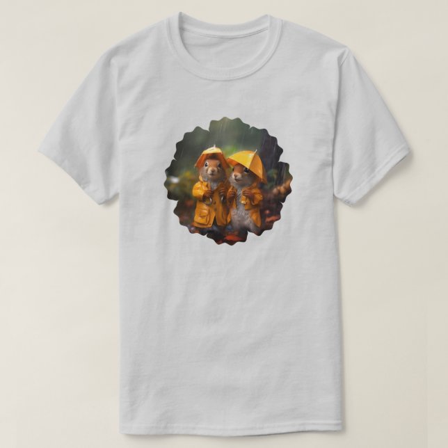 Eichhörnchen-T - Shirt (Design vorne)