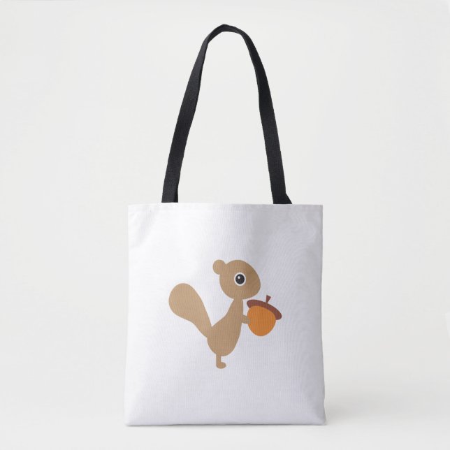 Eichhörnchen-Taschen-Tasche (Vorderseite)