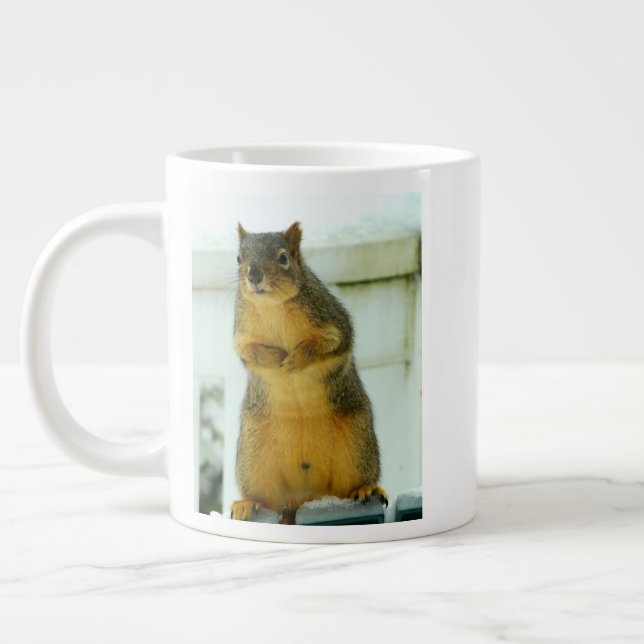 Eichhörnchen-Tasse Jumbo-Tasse (Links)