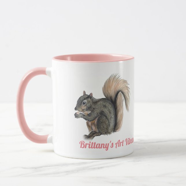 Eichhörnchen-Tasse Tasse (Links)
