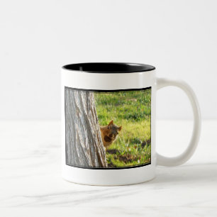 Eichhörnchen-Tasse Zweifarbige Tasse