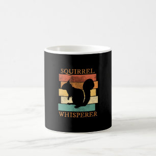 Eichhörnchen Tierwald Retro Kaffeetasse