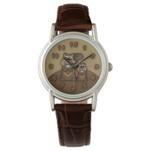 Eichhörnchen-Uhr Armbanduhr