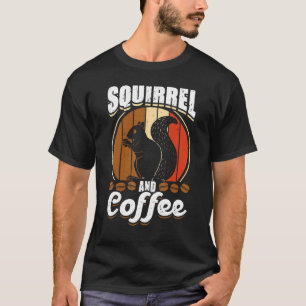 Eichhörnchen und Kaffeekichhörnchen Whispertier T-Shirt
