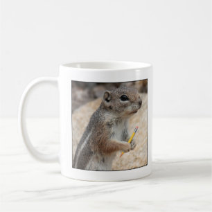 Eichhörnchen-Verfasser-Tasse Kaffeetasse