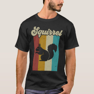 Eichhörnchen Vintage Männer Frauen Kinder Jungen M T-Shirt