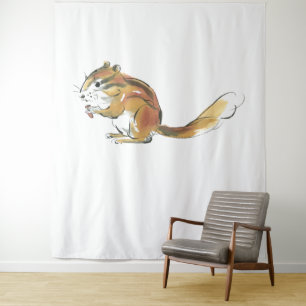 Eichhörnchen Wandteppich