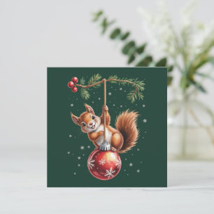 Eichhörnchen Weihnachten Winter Schneeflocke Winte