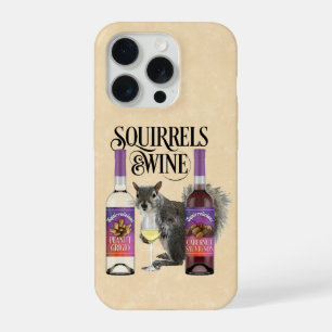 Eichhörnchen & Wein - Funny Squirrel Lover und Wei iPhone 15 Pro Hülle