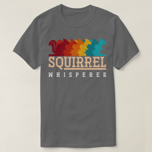 Eichhörnchen Whisperer Tiergeschenk Eichhörnchen T-Shirt (Design vorne)