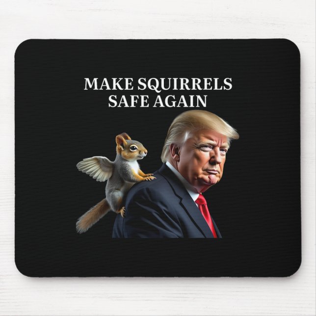 Eichhörnchen wieder sicher Erdnuss Eichhörnchen P' Mousepad (Vorne)