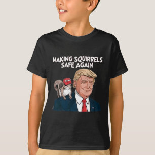 Eichhörnchen wieder sicher machen Trump 2024 T-Shirt