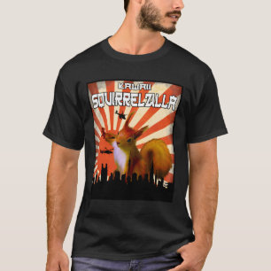 Eichhörnchen-Zilla Eichhörnchen Tragen Niedliches T-Shirt