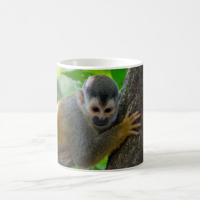 Eichhörnchenaffe Manuel Antonio NP - Costa Rica Kaffeetasse (Mittel)