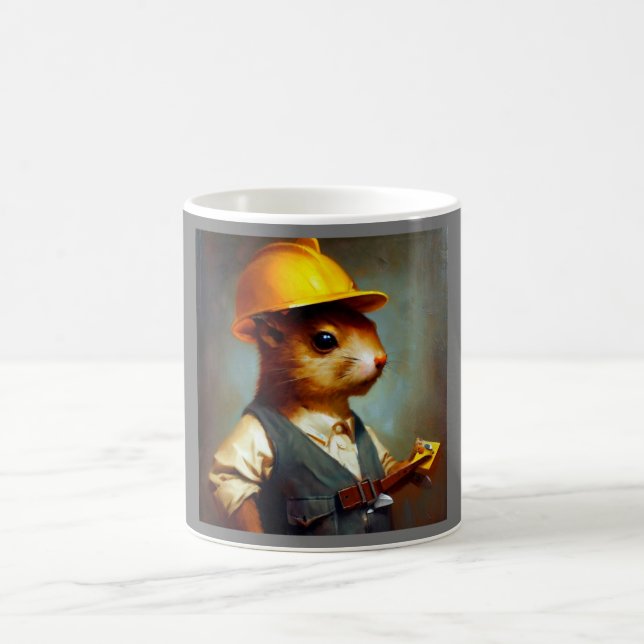 Eichhörnchenbau Foreman Kaffeetasse (Mittel)