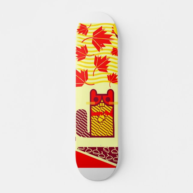 Eichhörnchendeck Skateboard (Vorne)