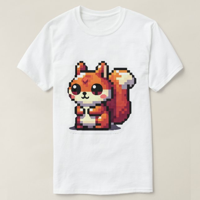 Eichhörnchendesign für Ihren T - Shirt (Design vorne)