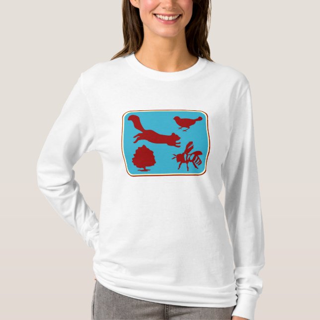 EichhörnchenHoodie T-Shirt (Vorderseite)
