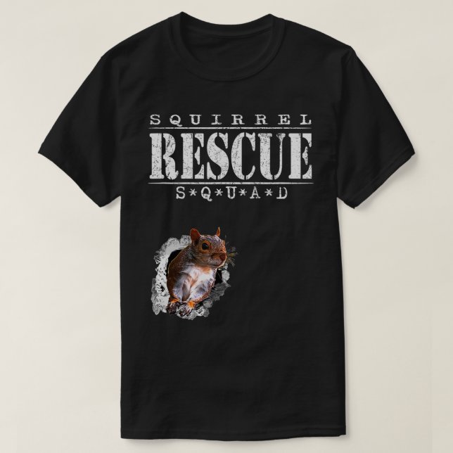 Eichhörnchenrettung 2 T-Shirt (Design vorne)