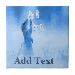 Eichhörnchenteile, holländischer Look, personalisi Fliese