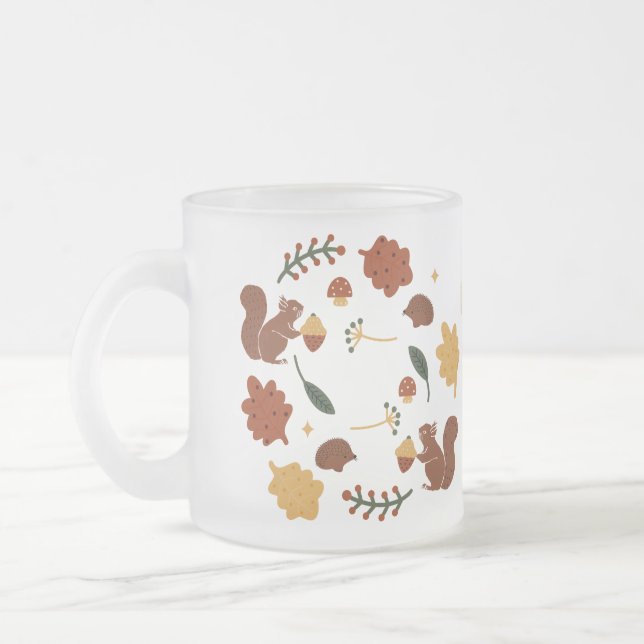 Eichhörnchenwald Mattglastasse (Links)
