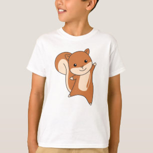 Eichhörnchenwälder Tierische Niedliche Tiere Kinde T-Shirt
