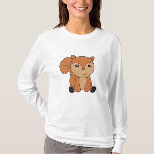 Eichhörnchenwälder Tierische Niedliche Tiere Kinde T-Shirt