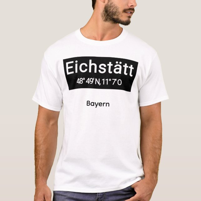 Eichstätt Bayern  T-Shirt (Vorderseite)
