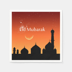 Eid Abends-Himmel - Papierserviette