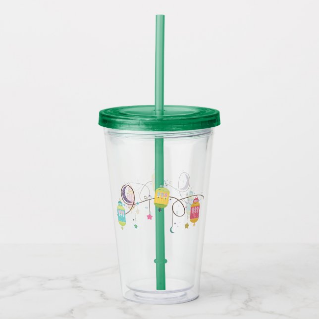 Eid Acrylic Tumbler Acryltrinkbecher (Vorderseite)