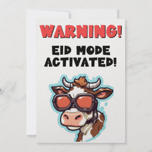 Eid Adha lustiges Mem Happy Eid! Feiertagskarte