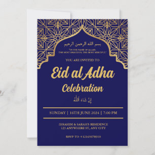 Eid Al Adha Celebration Eid Mubarak Eid Party Einladung