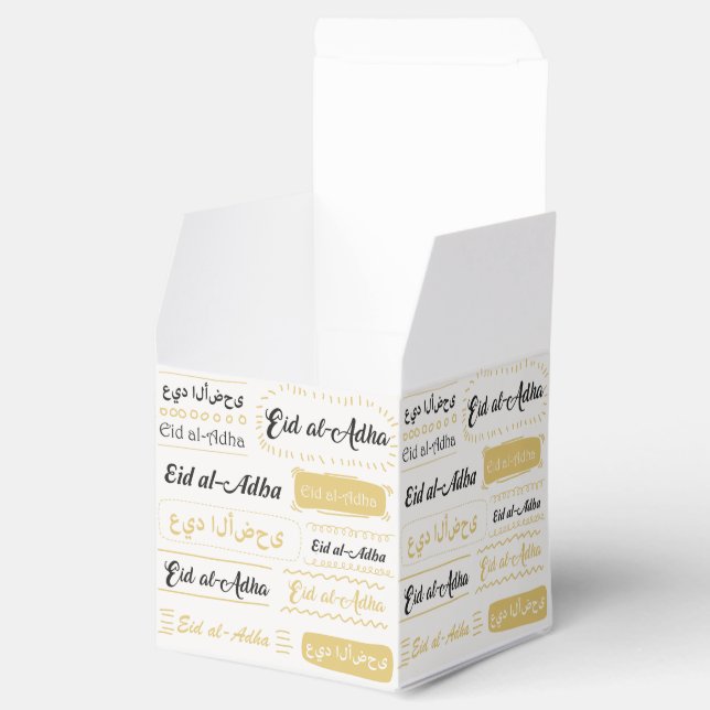 Eid al-Adha Celebration Gastgeschenk Geschenkschachtel (Geöffnet)