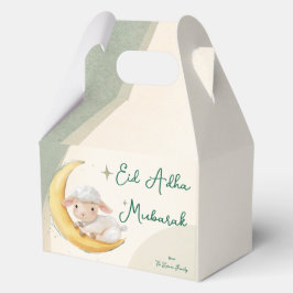Eid Al Adha Dusty Green cute Sheep Dinner Geschenkschachtel